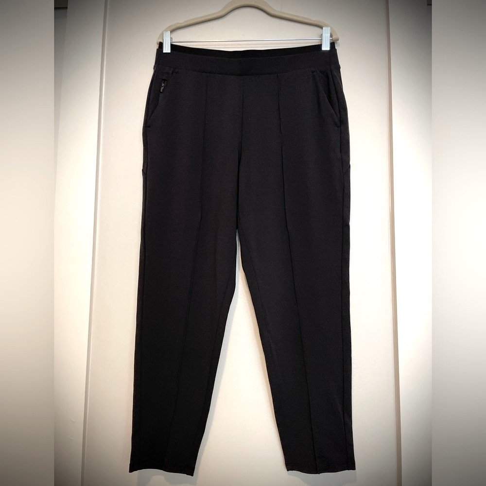 New Athleta Black Venice Pintuck Pant